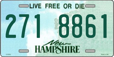 NH license plate 2718861