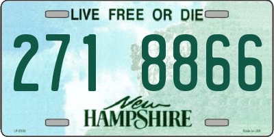 NH license plate 2718866