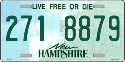 NH license plate 2718879
