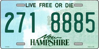 NH license plate 2718885