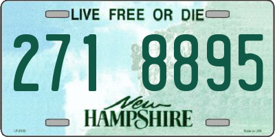 NH license plate 2718895