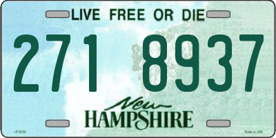 NH license plate 2718937