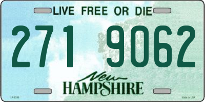 NH license plate 2719062