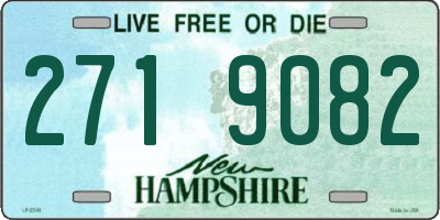 NH license plate 2719082