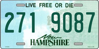 NH license plate 2719087
