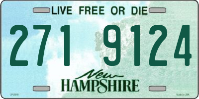 NH license plate 2719124
