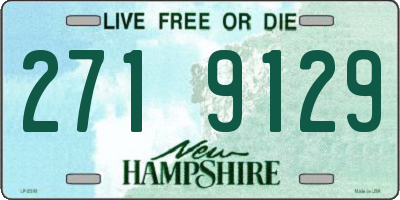 NH license plate 2719129