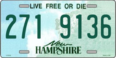 NH license plate 2719136