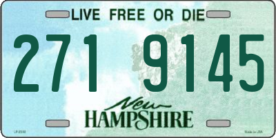 NH license plate 2719145