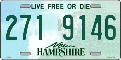 NH license plate 2719146