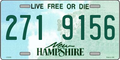 NH license plate 2719156