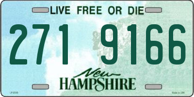 NH license plate 2719166
