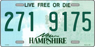 NH license plate 2719175