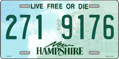 NH license plate 2719176