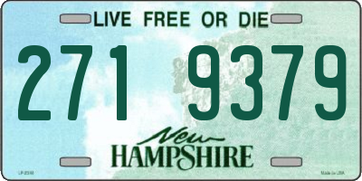 NH license plate 2719379