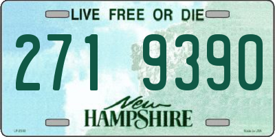 NH license plate 2719390