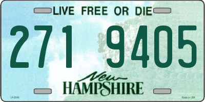 NH license plate 2719405
