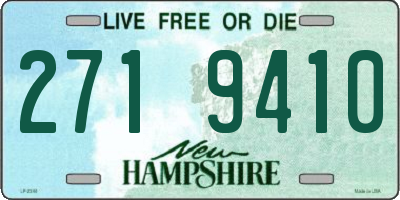 NH license plate 2719410