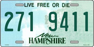 NH license plate 2719411