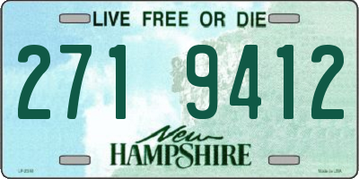 NH license plate 2719412