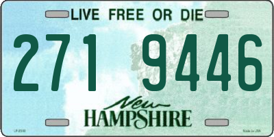 NH license plate 2719446