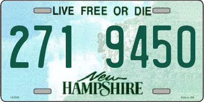 NH license plate 2719450