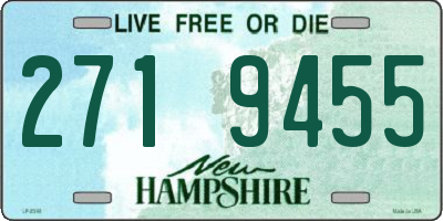 NH license plate 2719455