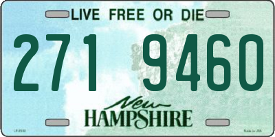 NH license plate 2719460