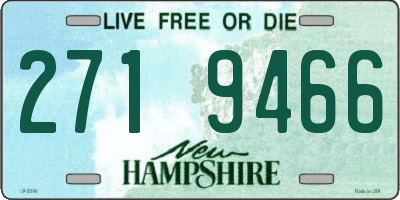 NH license plate 2719466