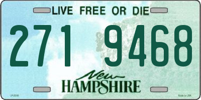 NH license plate 2719468