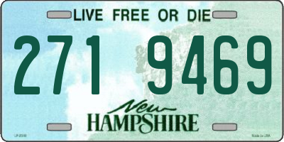 NH license plate 2719469