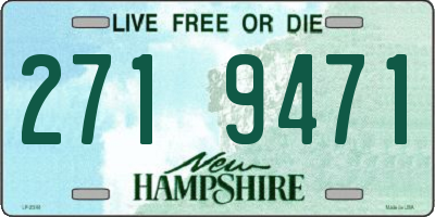 NH license plate 2719471