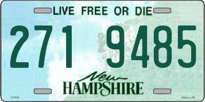 NH license plate 2719485