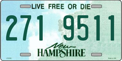 NH license plate 2719511