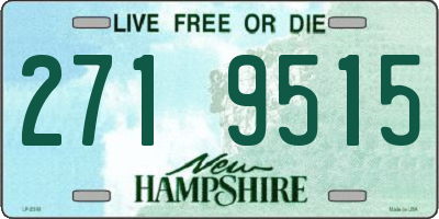 NH license plate 2719515