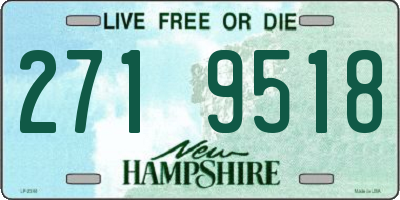 NH license plate 2719518
