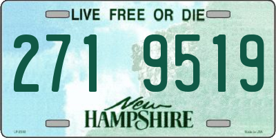 NH license plate 2719519