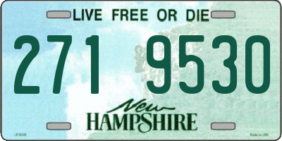 NH license plate 2719530