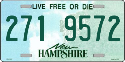 NH license plate 2719572