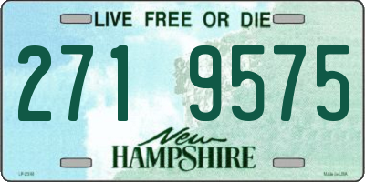 NH license plate 2719575