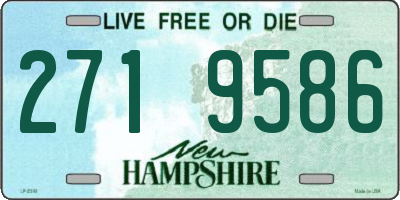 NH license plate 2719586