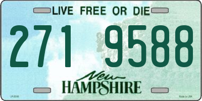 NH license plate 2719588