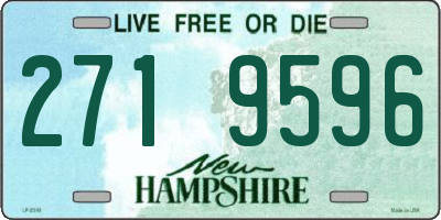 NH license plate 2719596