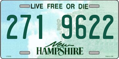 NH license plate 2719622