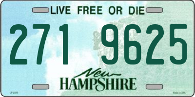 NH license plate 2719625
