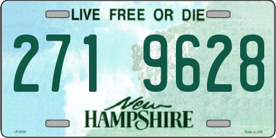 NH license plate 2719628