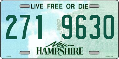 NH license plate 2719630