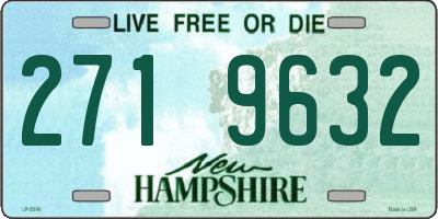 NH license plate 2719632