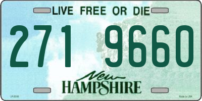 NH license plate 2719660