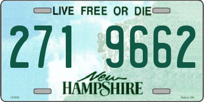 NH license plate 2719662